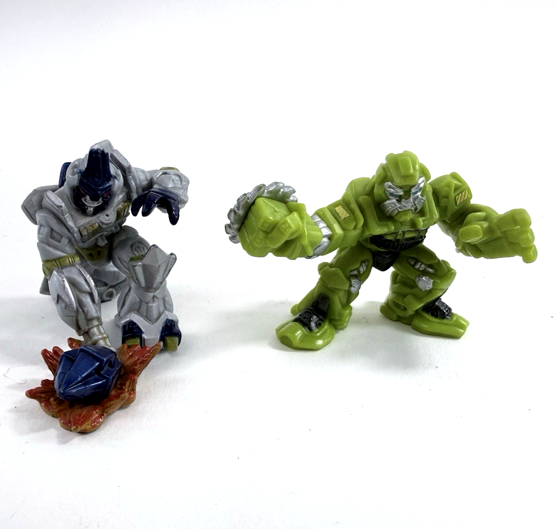Hasbro 2008 Transformers: Robot Heroes 2”  Miniature Figures - Set Of 11