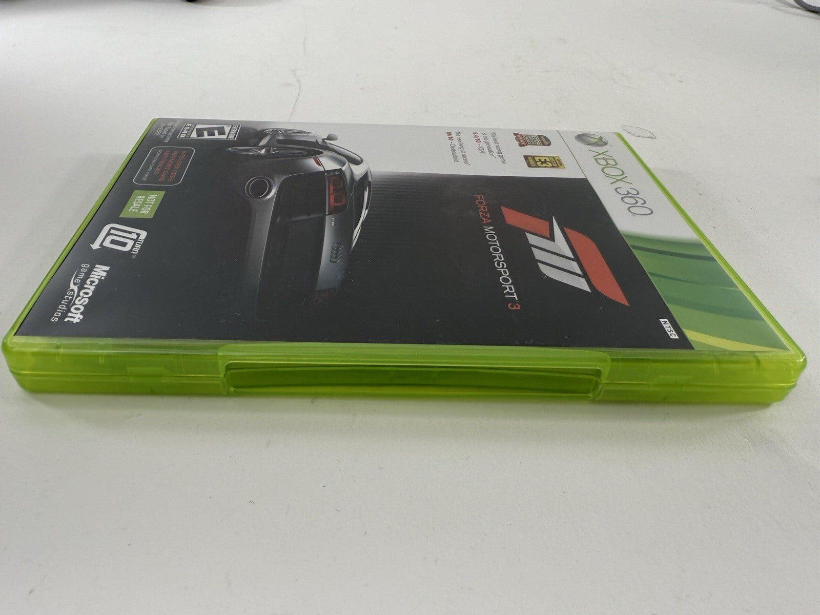 Forza Motorsport 3 (Microsoft Xbox 360, 2009) Game Case Manual Insert - Tested