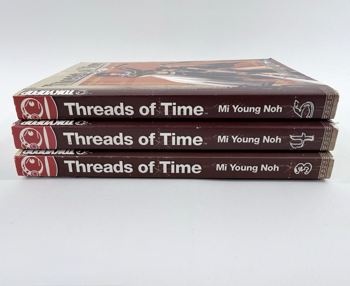Threads of Time Volumes 3, 4, 5 (Toykopop, 2005) First TokyoPop Print Manga Set