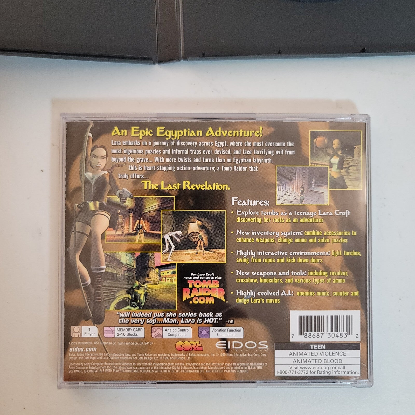 Tomb Raider: The Last Revelation (PlayStation bundle) Tomb Raider 2 - Tested