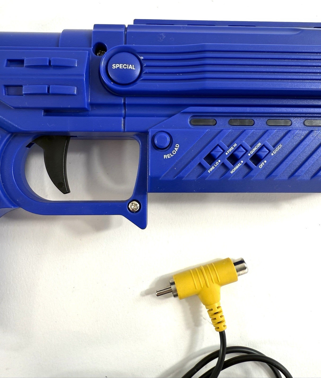 Nyko Super Cobra Blue Light Gun PS-80040-E09 for PS1/PS2 - Tested and Working