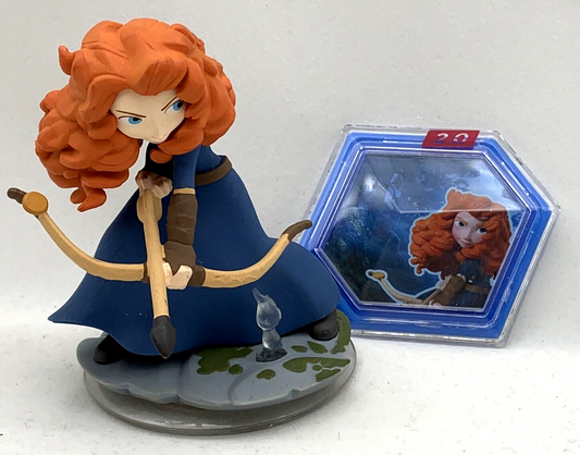 Disney Infinity 2.0 Edition Merida Action Figure And Brave Forest Disc