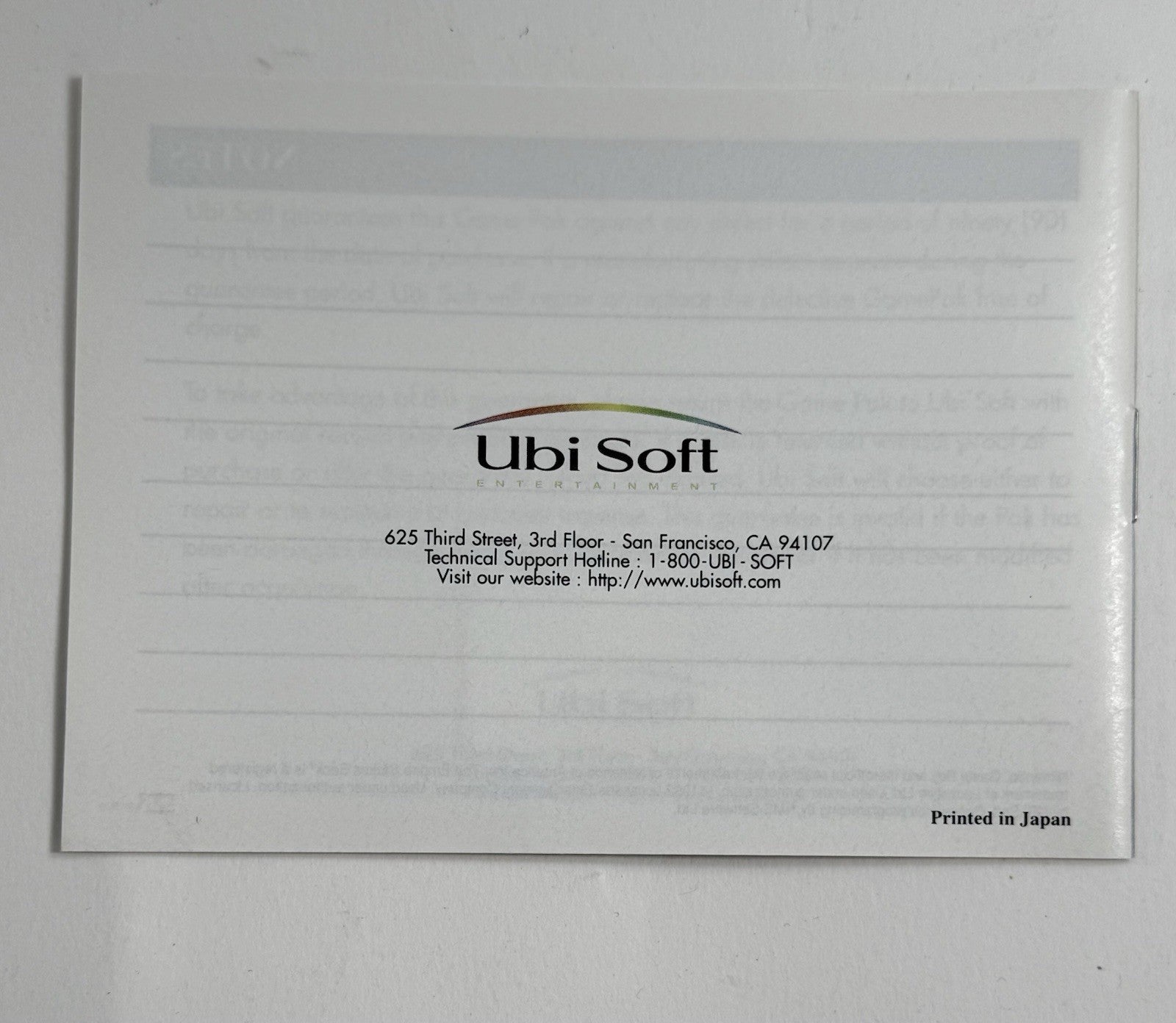 Star Wars: The Empire Strikes Back (GameBoy, 1992) Game Box Manual Inserts