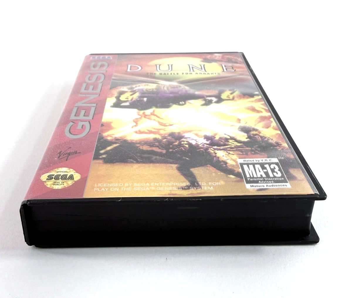 Dune: The Battle for Arrakis (Sega Genesis, 1993) Game and Case - Tested
