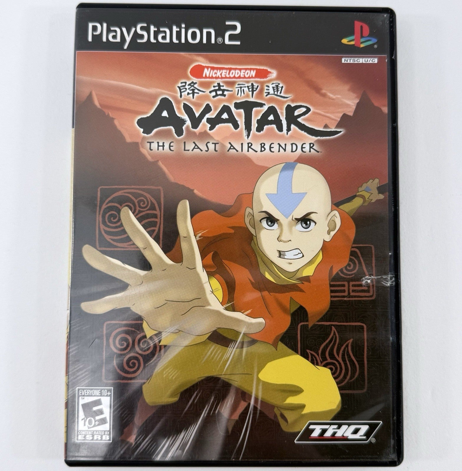 Avatar: The Last Airbender (Sony PlayStation 2, 2006) Game Case Manual - Tested
