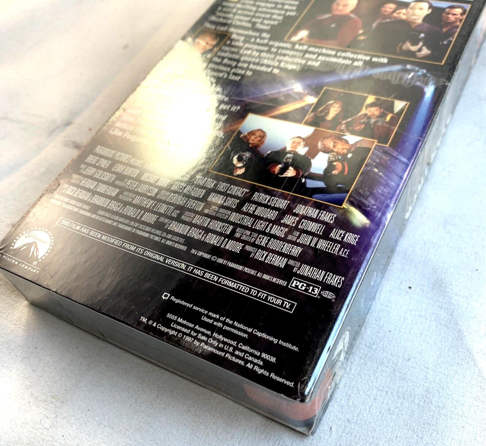 Star Trek: First Contact (VHS, 1997) New, Factory Sealed