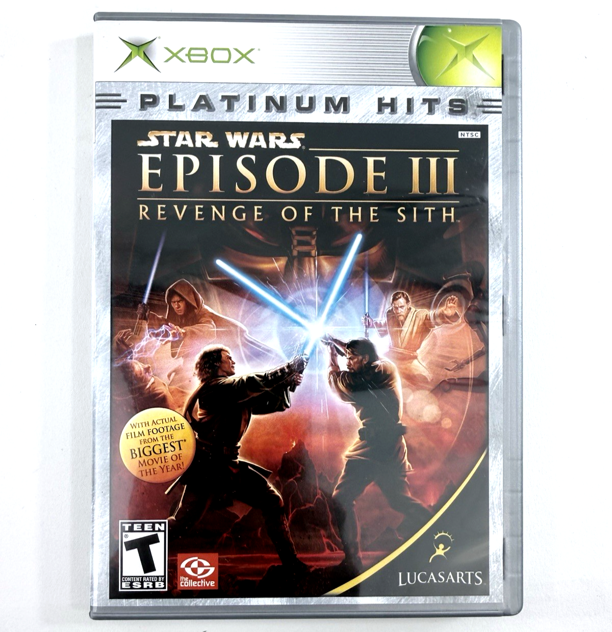 Star Wars Episode III: Revenge of the Sith (Xbox, 2005) Game Case Manual Inserts