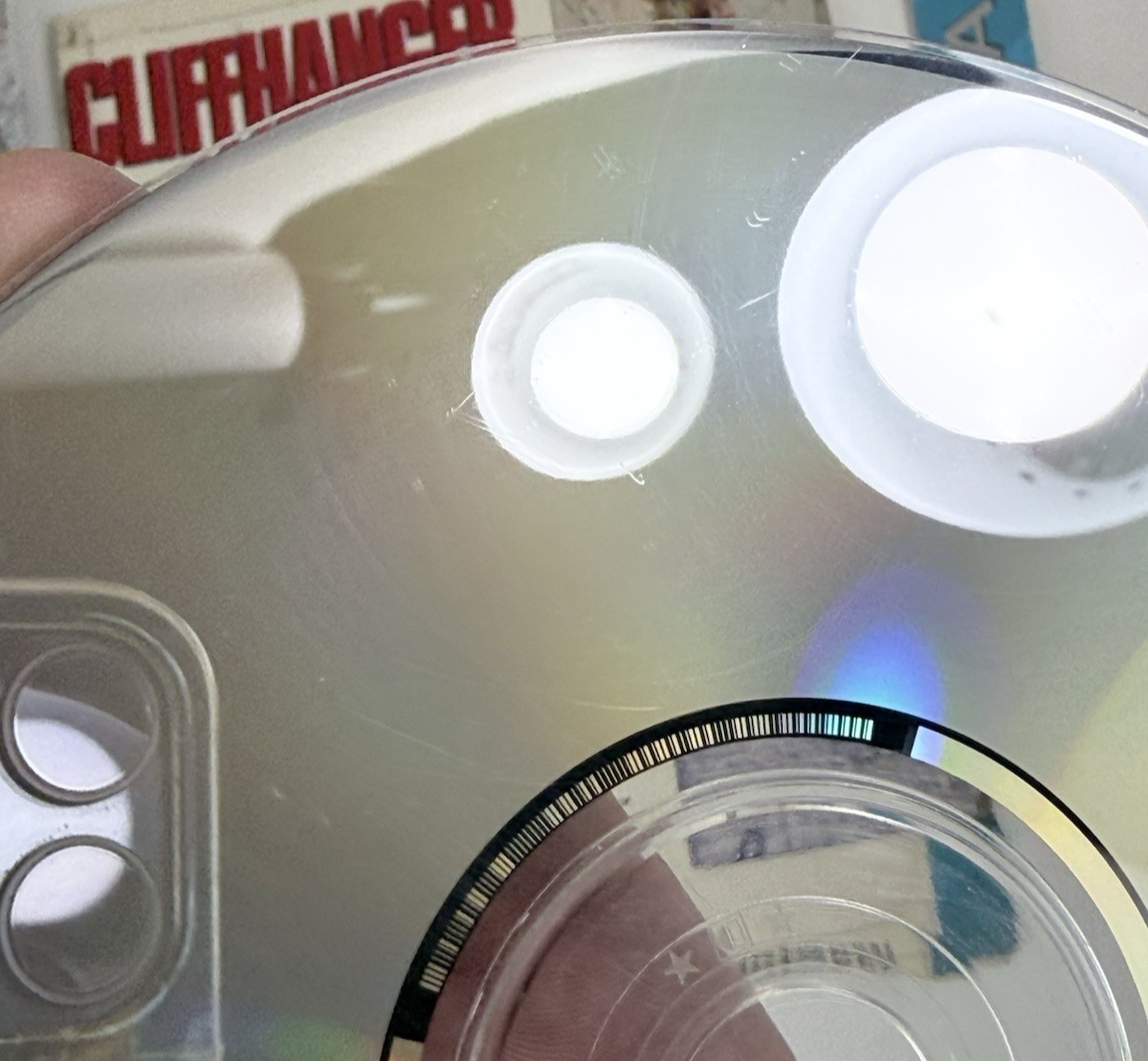 Cliffhanger (Sega CD, 1993) Game Disc and Manual - Tested - Read