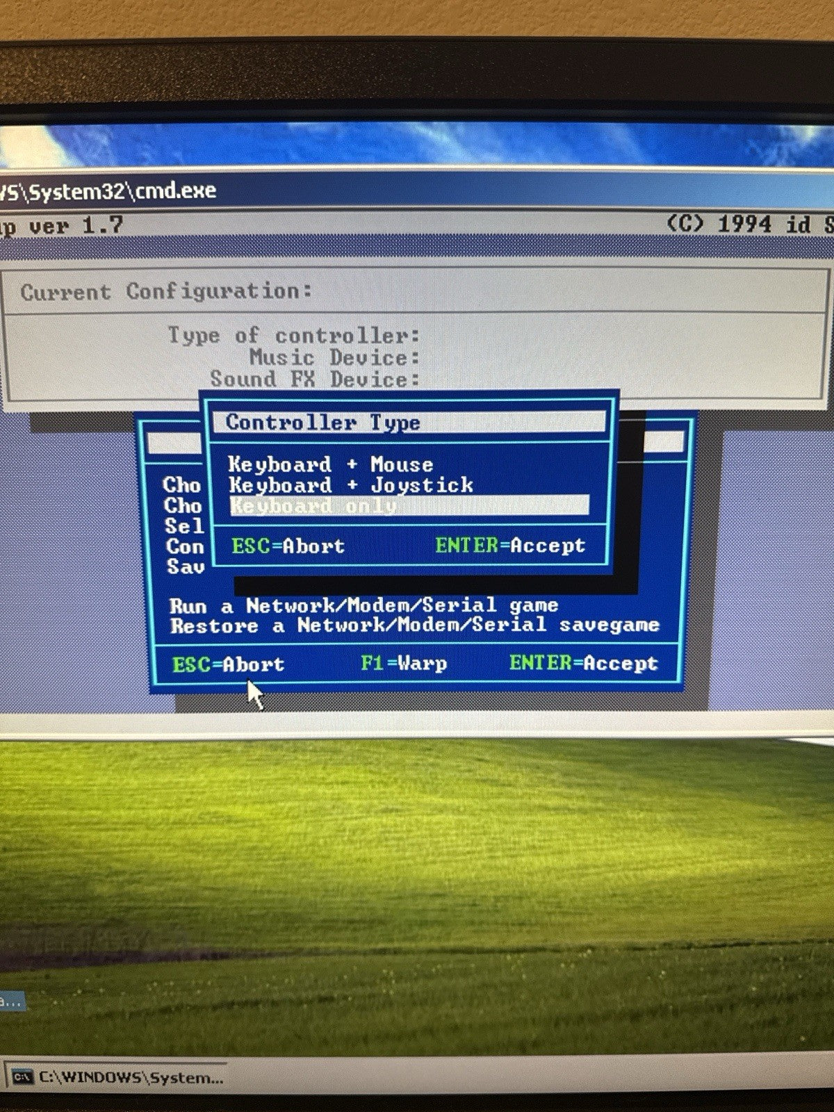 DOOM Shareware Demo ID Software Promo 1995 PC CD-ROM Game for MS-DOS