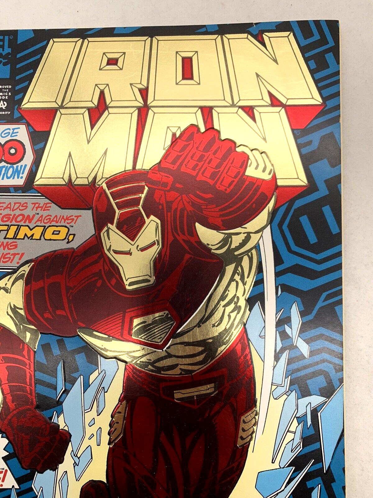 Marvel Comics 1994 Iron Man #300 Foil Cover 1st Appearance Modular Armor