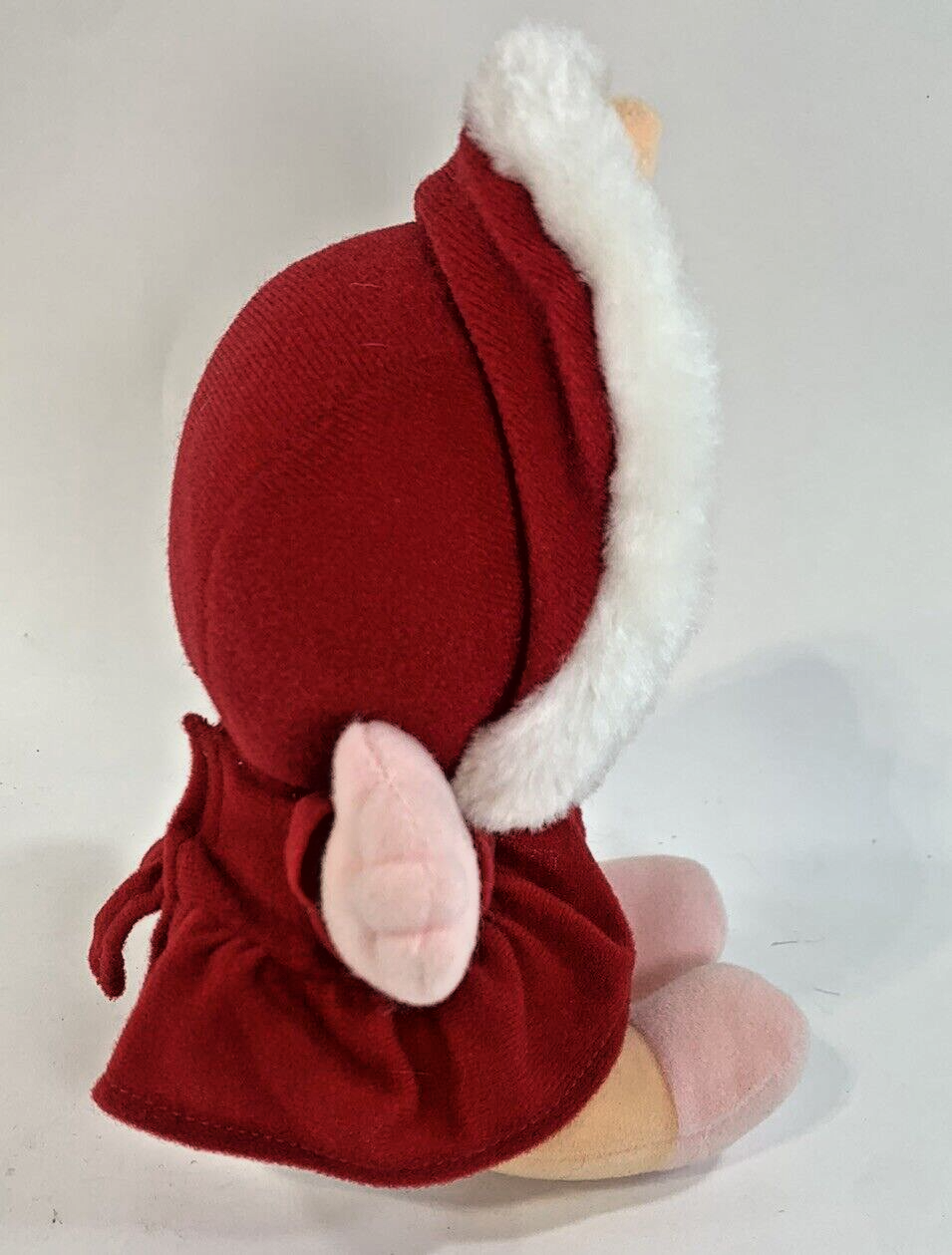 1987 Muppet Baby Miss Piggy Vintage Plush Christmas Doll 9" Jim Henson
