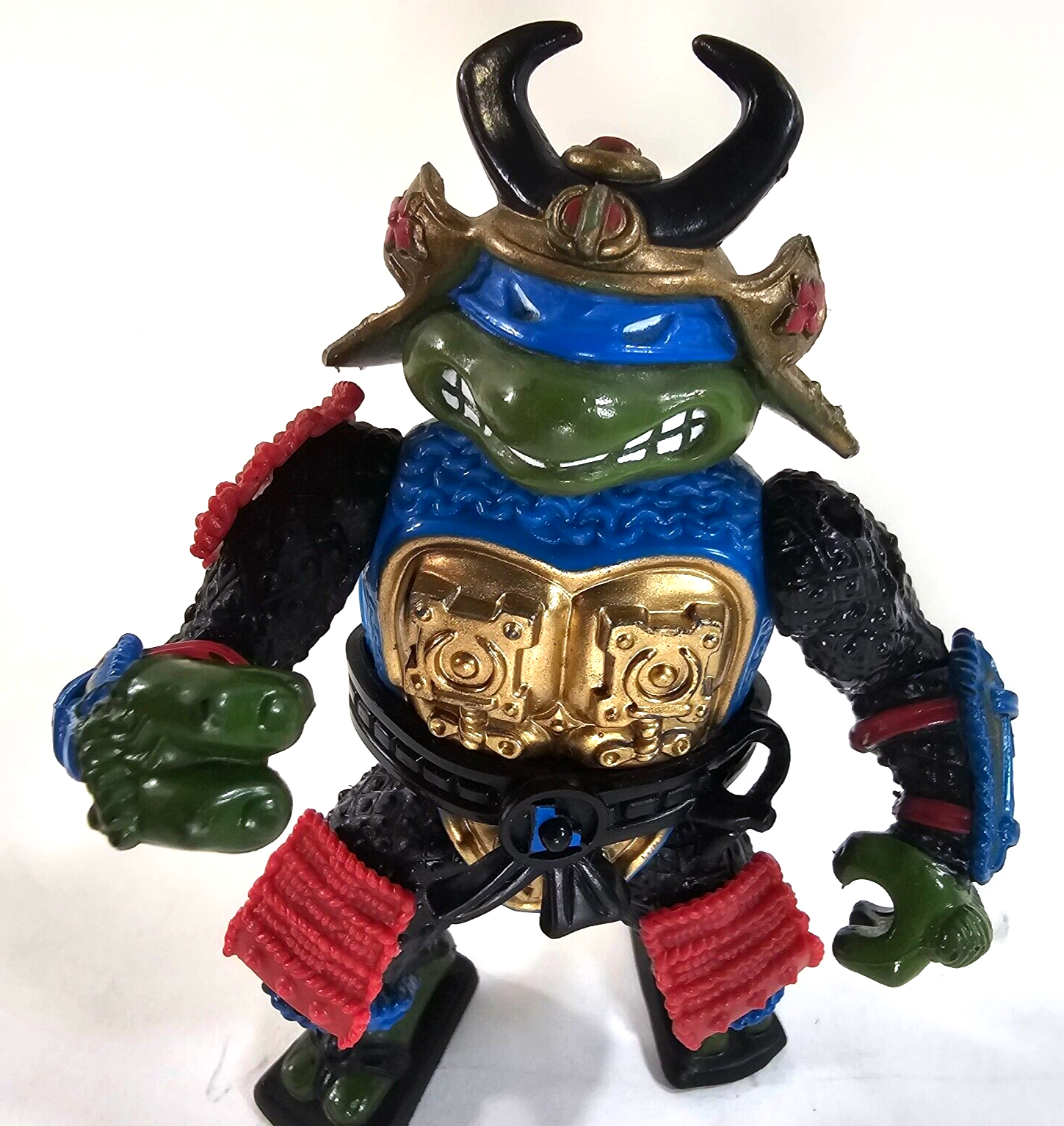Playmates 1990 Leo The Sewer Samurai Teenage Mutant Ninja Turtles Action Figure