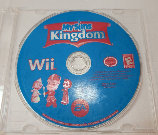 MySims Kingdom (Nintendo Wii, 2008) Game Disc