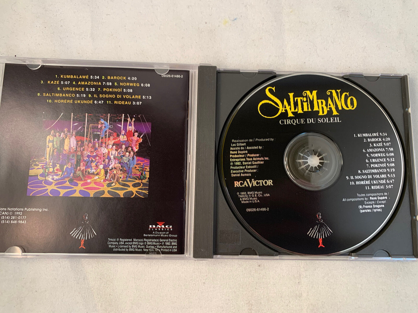 Cirque du Soleil (CD bundle) Saltimbanco/ Alegria