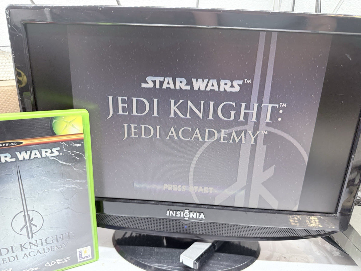 Star Wars Jedi Knight: Jedi Academy (Xbox, 2003) Game Case Manual Registration