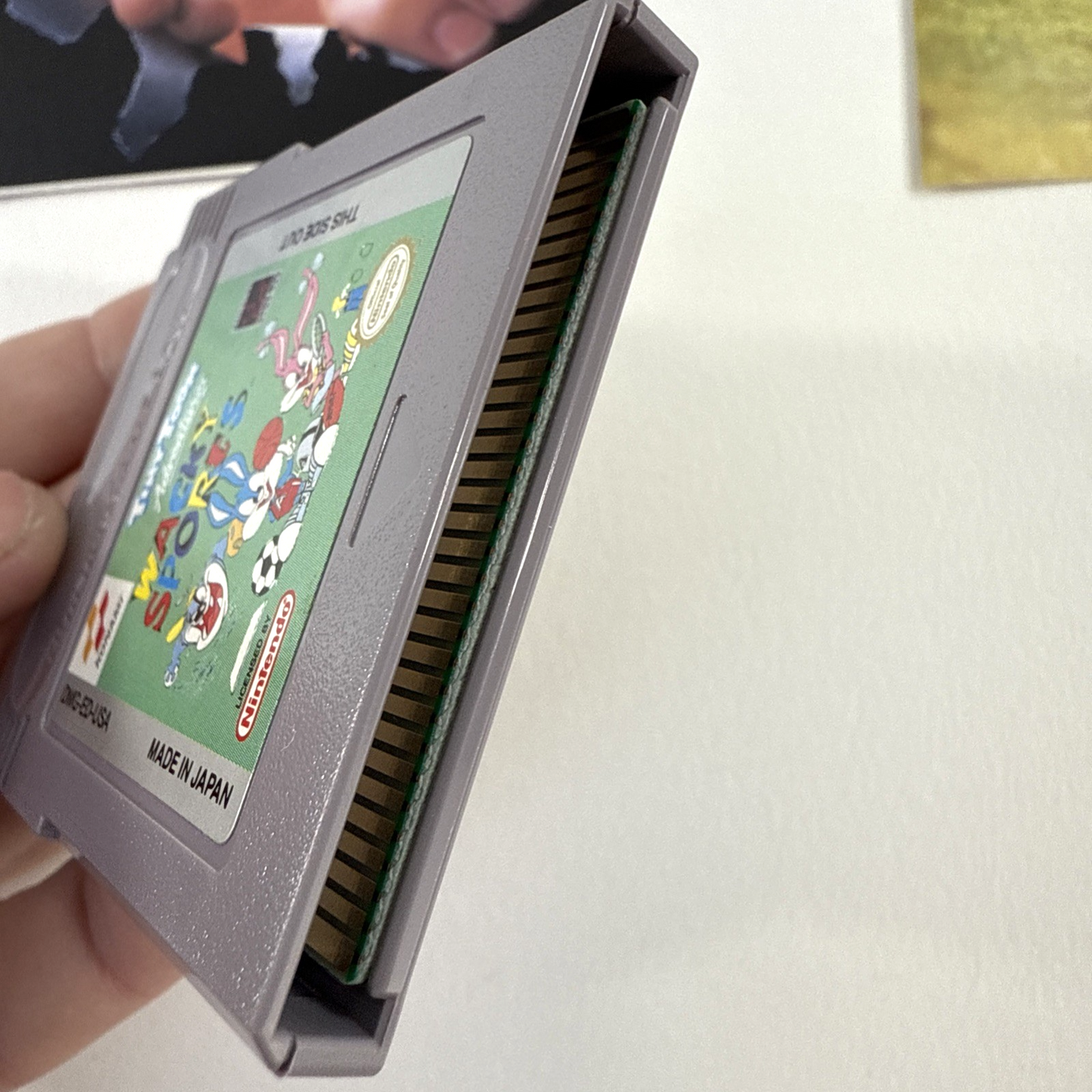 Tiny Toon Adventures: Wacky Sports (GameBoy, 1994) Game Box Manual Reg. Inserts