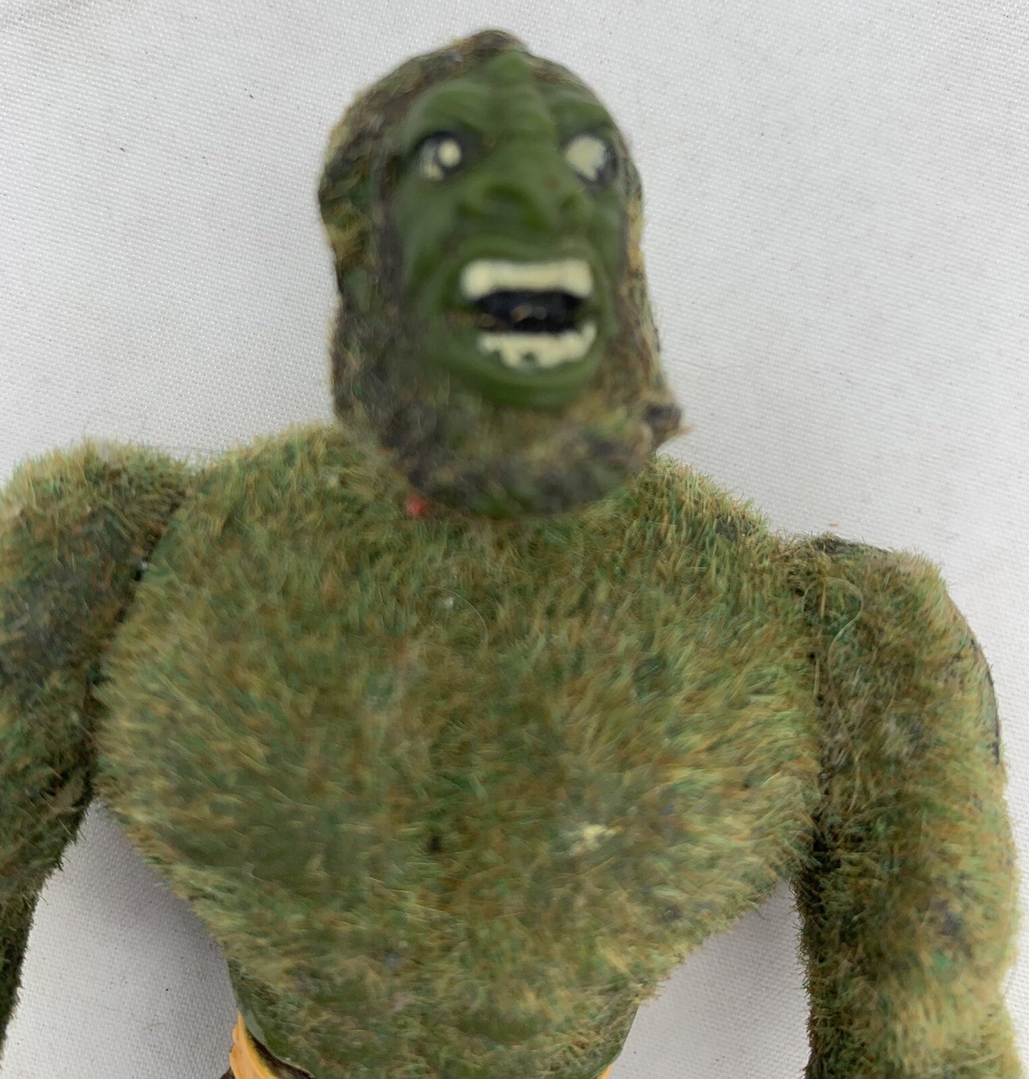 Mattel 1985 Moss Man He-Man Masters Of The Universe Flocked Action Figure - Read