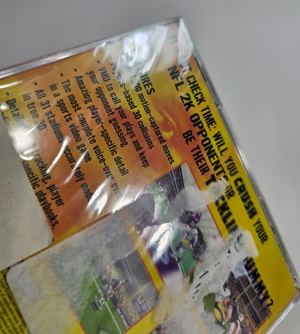 NFL 2K - Sega All Stars (Sega Dreamcast, 1999) New, Factory Sealed