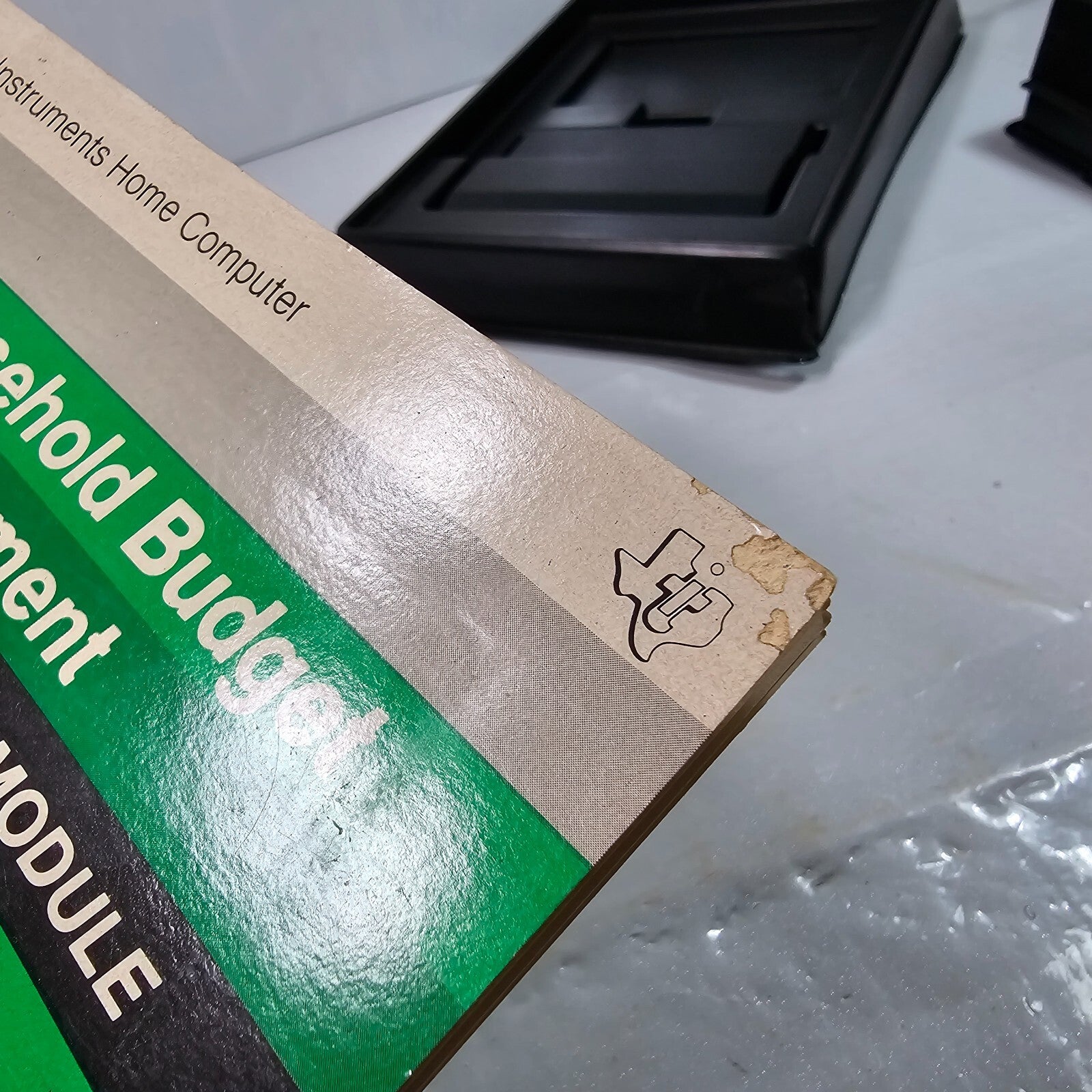 Household Budget Management (Texas Instruments TI99/4a, 1979) Cartridge & Manual