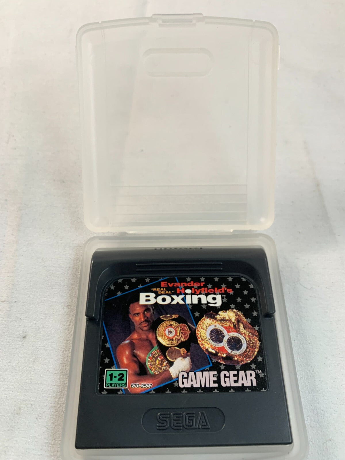 Evander Holyfield's "Real Deal" Boxing (Sega Game Gear, 1992) Game Only