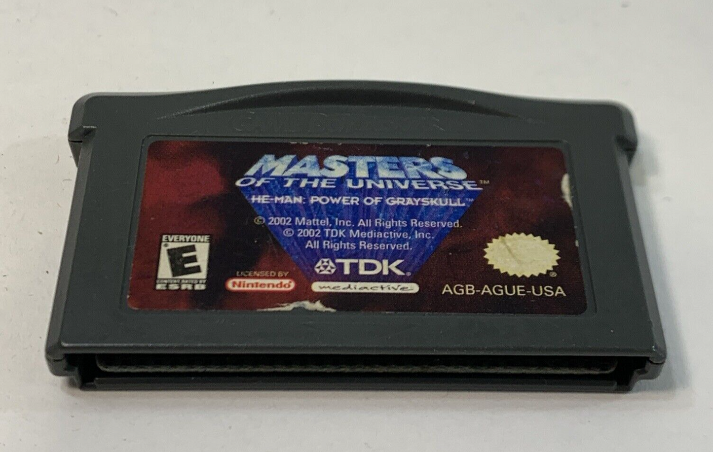 Masters Of The Universe He-Man: Power of Grayskull (Gameboy Advance, 2002) Cart