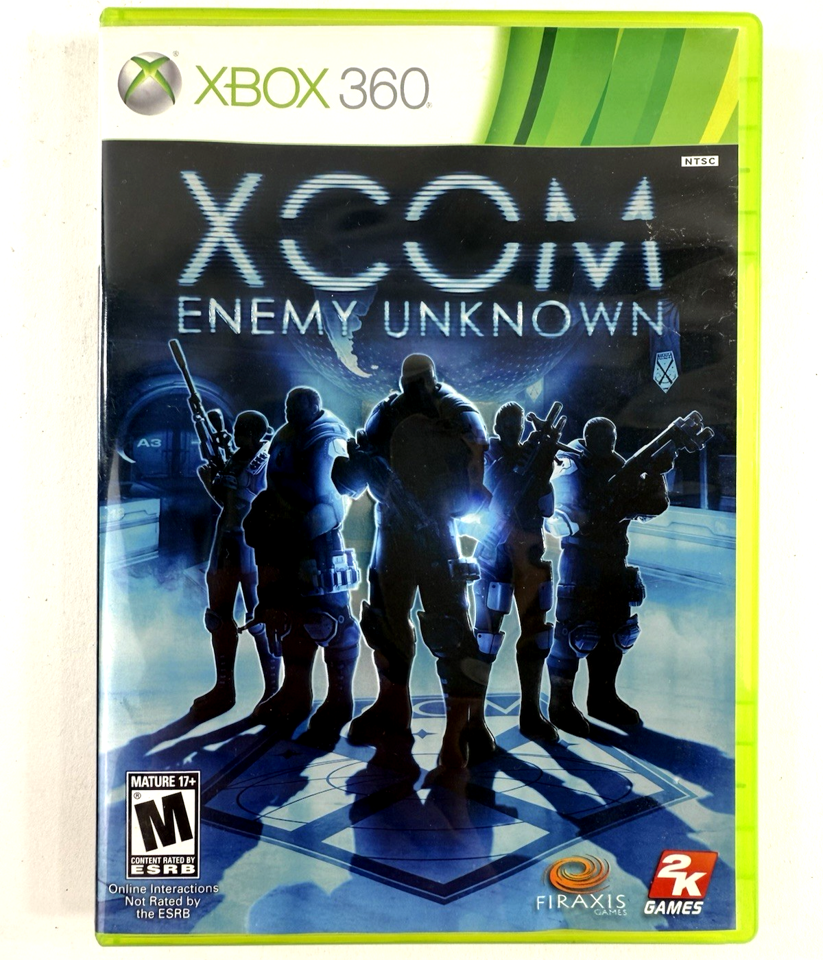 X-Com: Enemy Unknown (Microsoft Xbox 360, 2012) Game Case Manual Insert - Tested