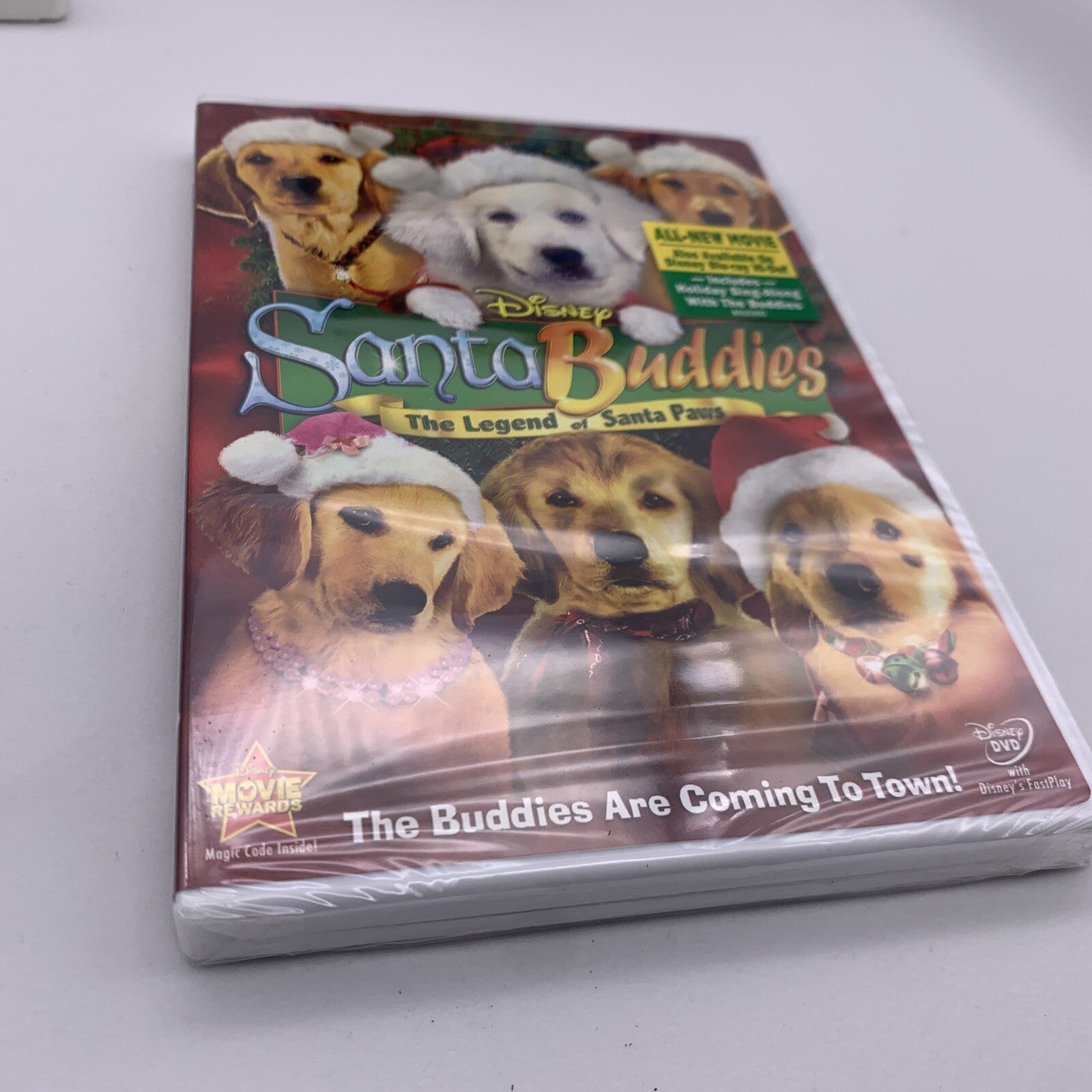 Disney Buddies 4 Movie Collection (DVD Bundle) & The Search For Santa Paws