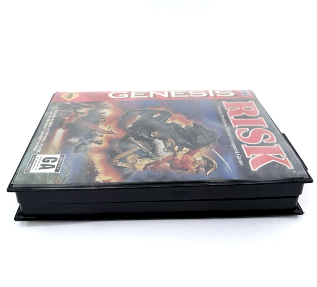 Risk (Sega Genesis, 1994) Game, Case and Manual - Tested and Working