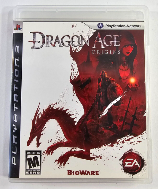 Dragon Age: Origins (Sony PlayStation 3, 2009) Game Case Manual - Tested
