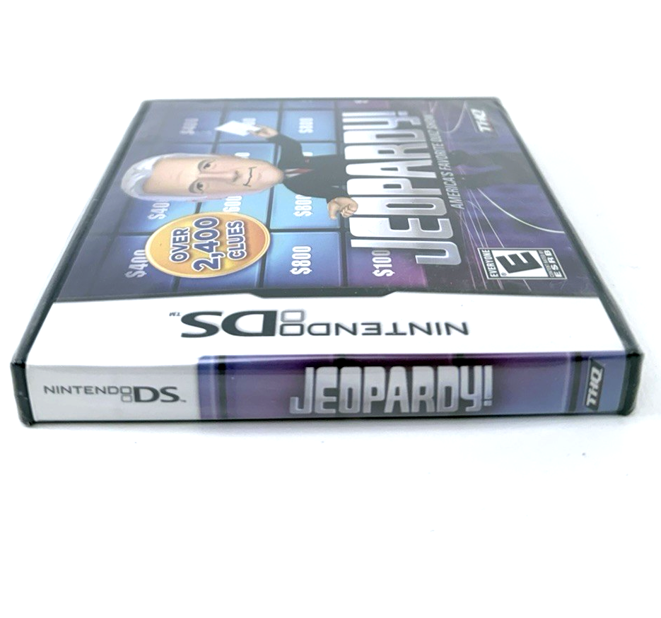 Jeopardy (Nintendo DS, 2010) New, Factory Sealed Alex Trebek Quiz Game