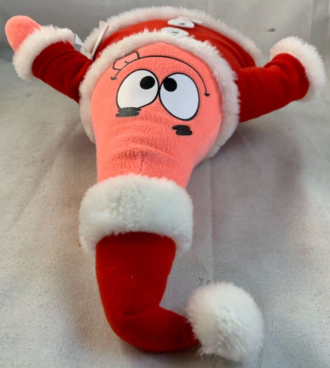 Nanco 2006 Spongebob Squarepants 12" Patrick Star Santa Suit Plush Viacom