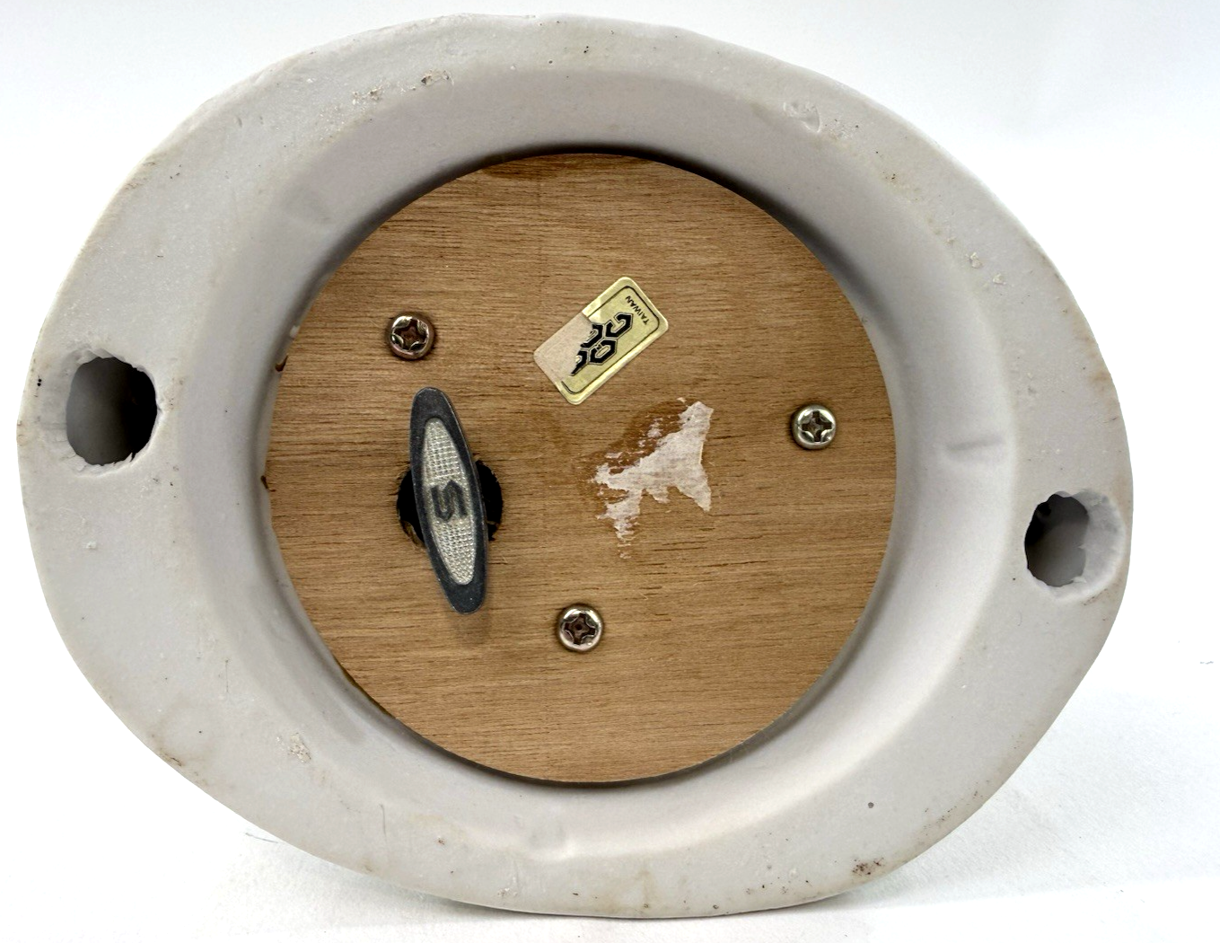 Vintage Ceramic Bisque Bird Music Box — “Let Me Call You Sweetheart” — Taiwan