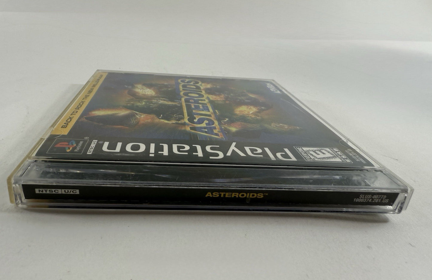 Asteroids (Sony PlayStation 1, 1998) Game Case Manual Registration Card - Tested