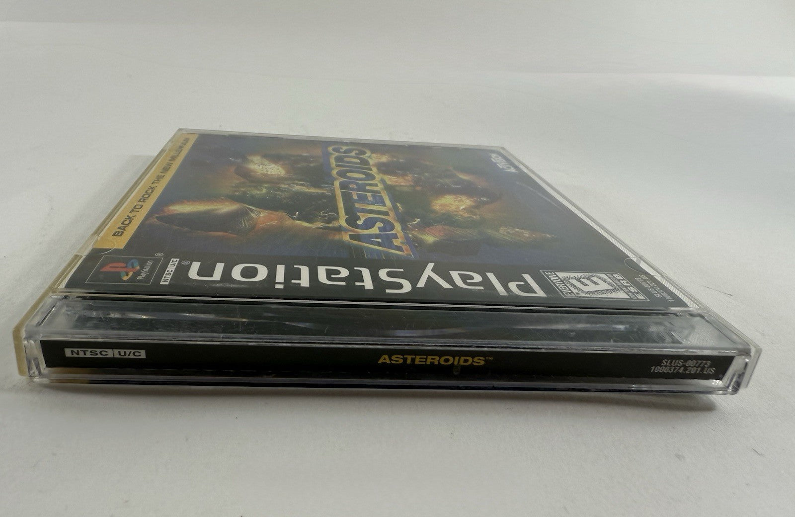 Asteroids (Sony PlayStation 1, 1998) Game Case Manual Registration Card - Tested