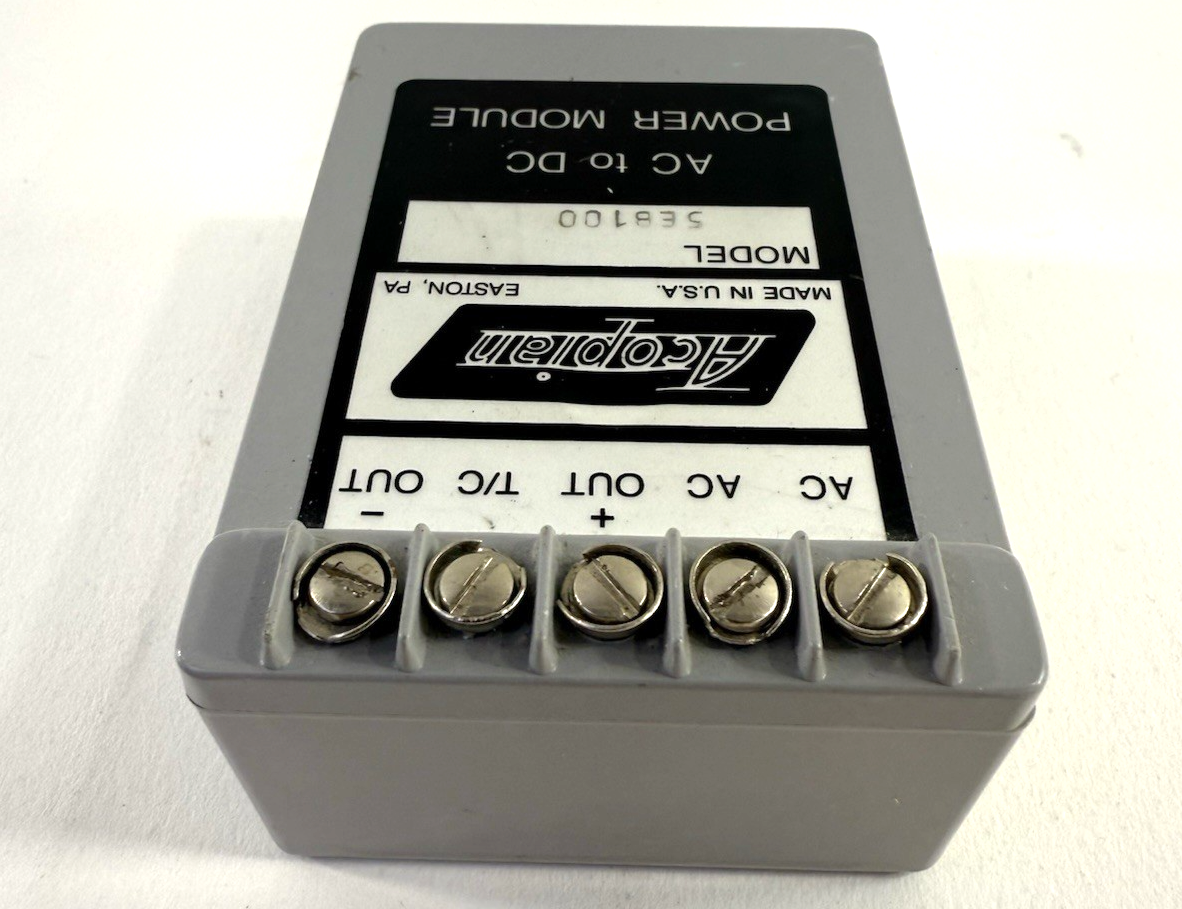 Acopian 5EB100 AC to DC Power Module 5V 1A Linear Converter