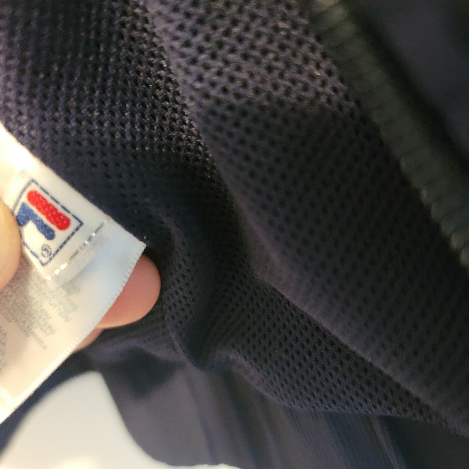 Fila Jacket Vintage Promotional NASDAQ 100 Open Blue 2002 Classic Adult Small 