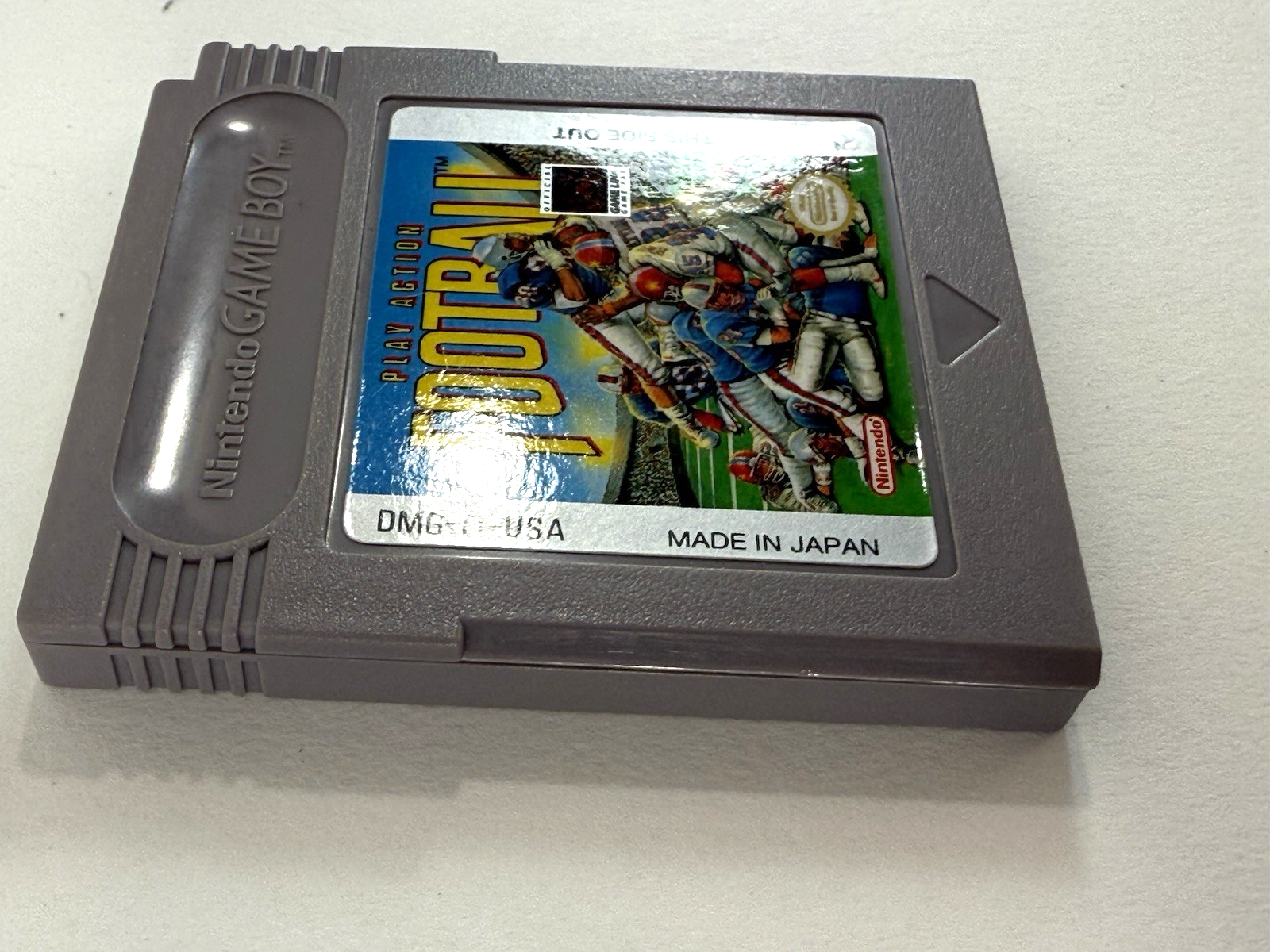 Play Action Football (Nintendo Gameboy, 1990) Game Cartridge - Tested & Working