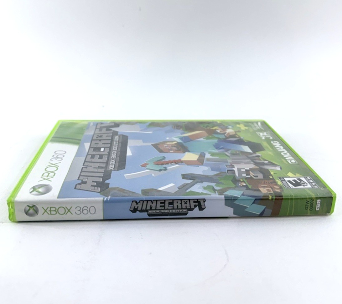 Minecraft (Microsoft Xbox 360, 2013) Game and Case - Tested and Working