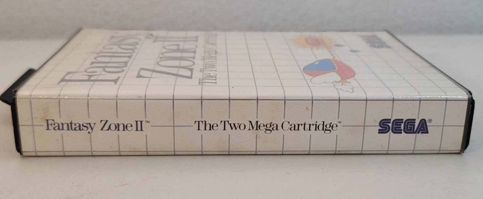 Fantasy Zone II: The Tears of Opa-Opa (Sega Master System, 1987) Game And Case