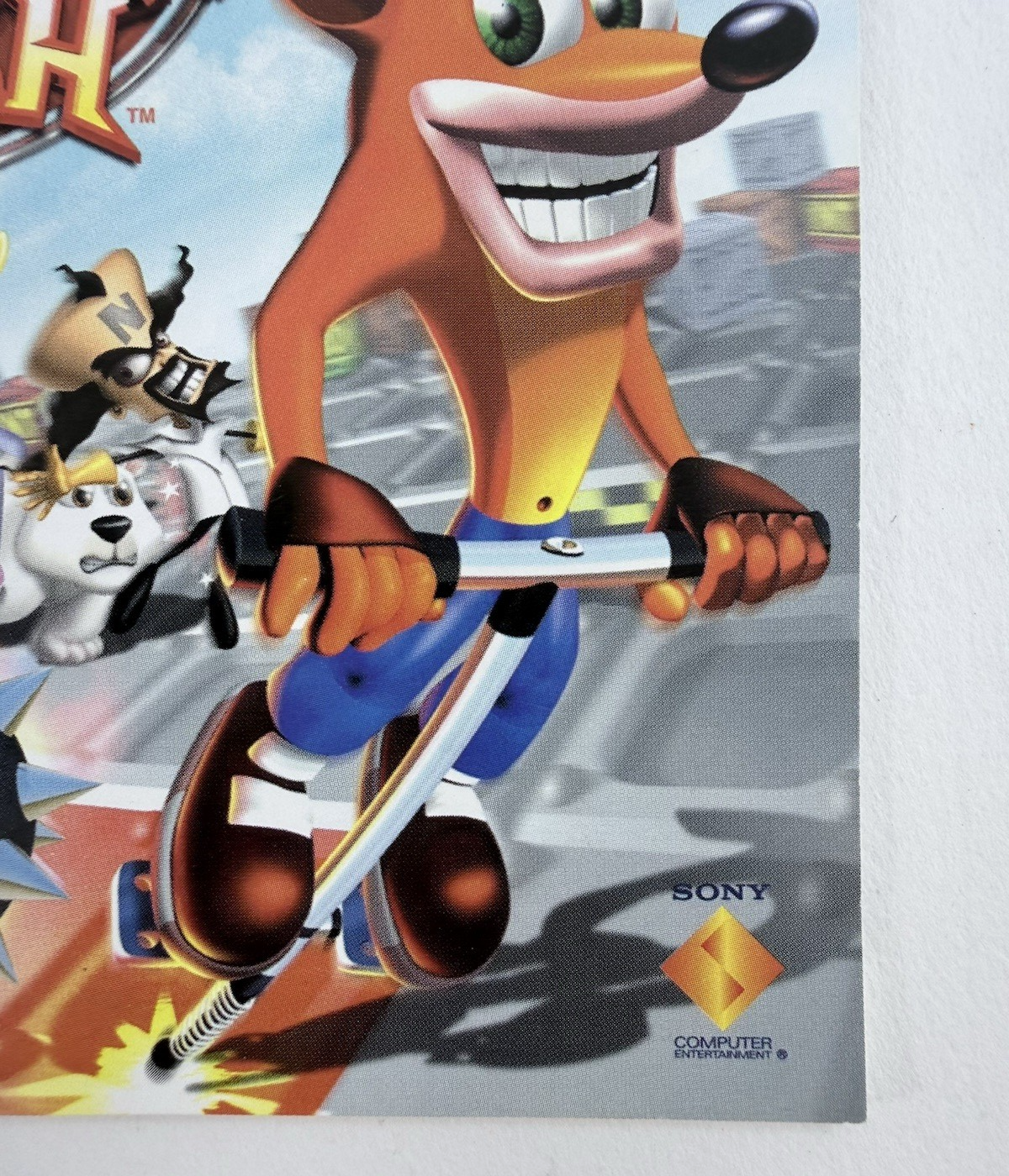 Crash Bash Collectors Edition Original Game Manual (Sony PlayStation, 2000)