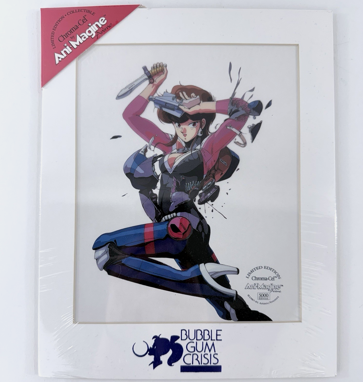 Bubblegum Crisis 1998 Ani-Magine Anime Limited Edition 63009 Chroma Cel -Sealed