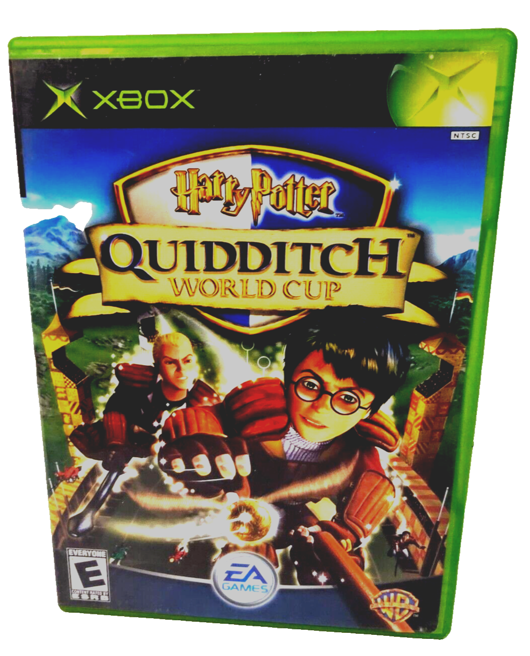 Harry Potter Quidditch World Cup (Xbox, 2003) Game Case Manual CIB