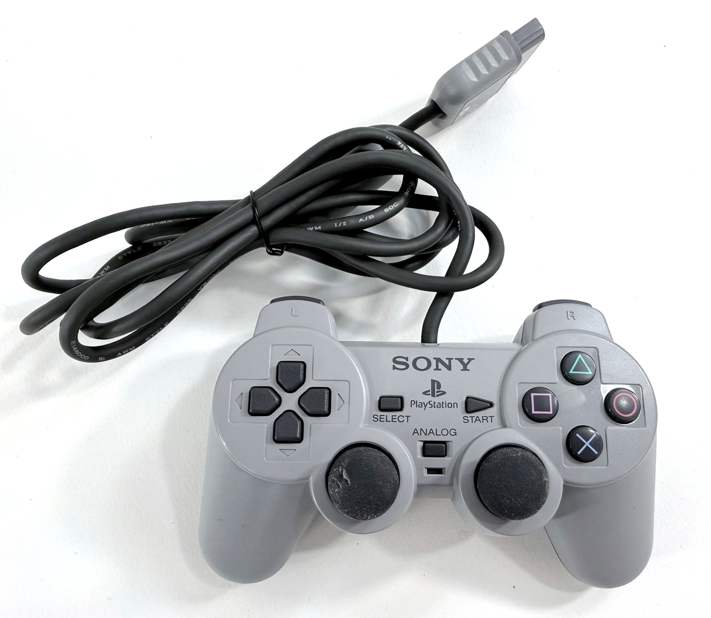 Sony PSOne Game Console, Grey Analog Controller, AV and Power Supply - Tested