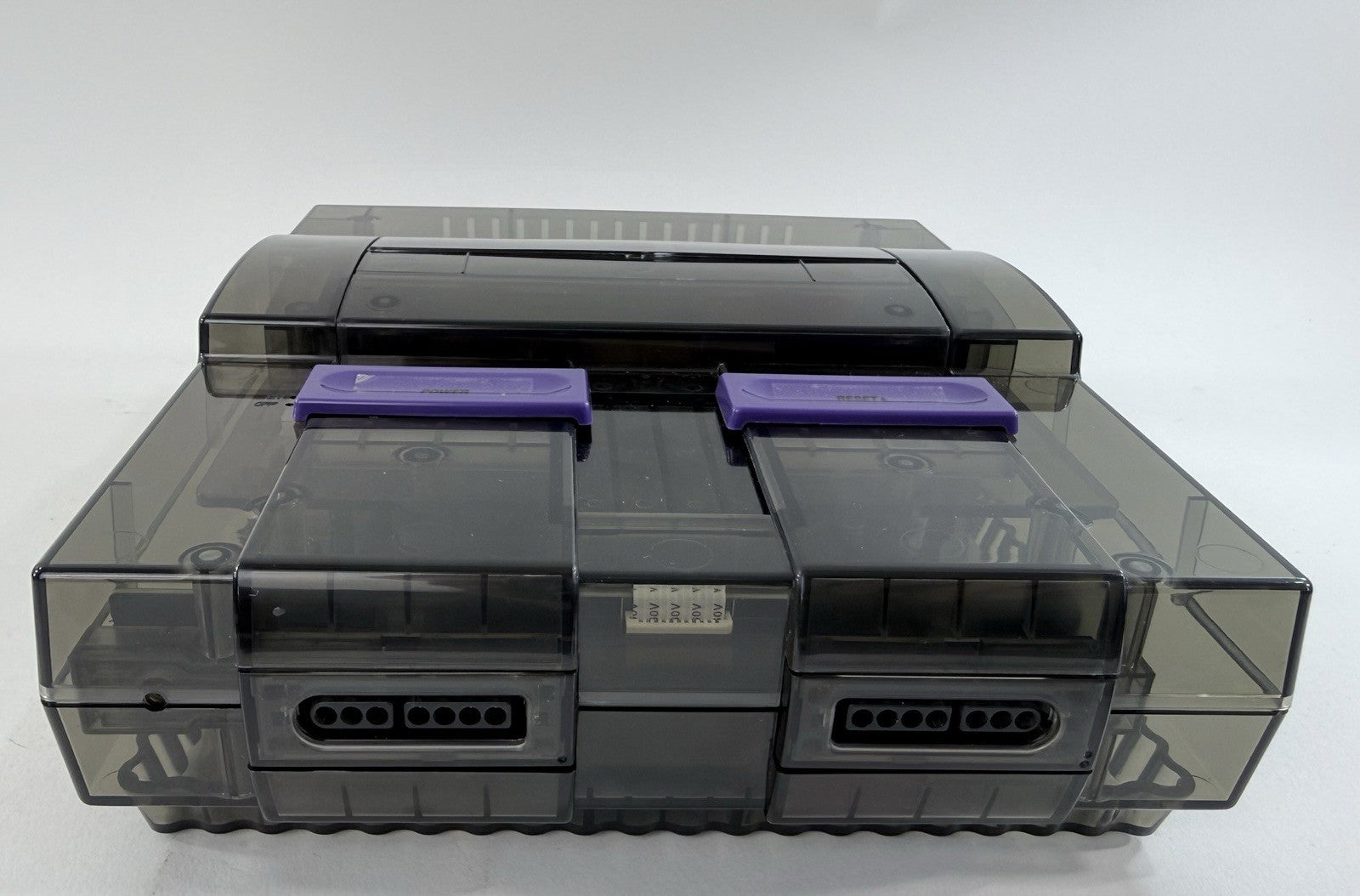 Super Nintendo SNS-101 Custom Shell Console + Controller + Cords  - Tested