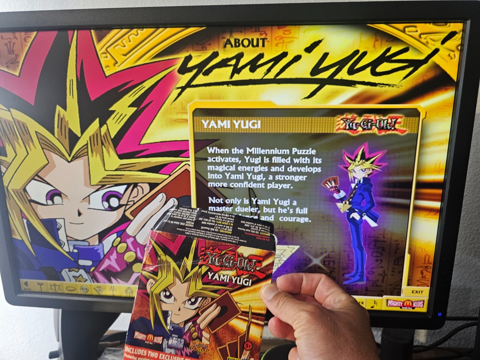 Yu-Gi-Oh! McDonald's Mighty Kids Meal Yami Yugi Music To Duel By CD (No Cards)