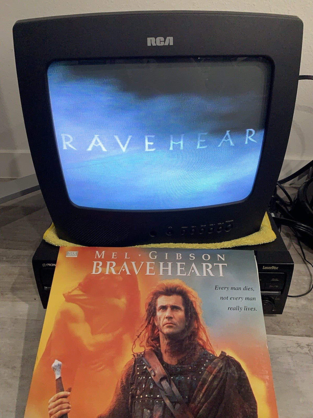 Braveheart (Widescreen Laserdisc CLV, 1995) Tested and Working