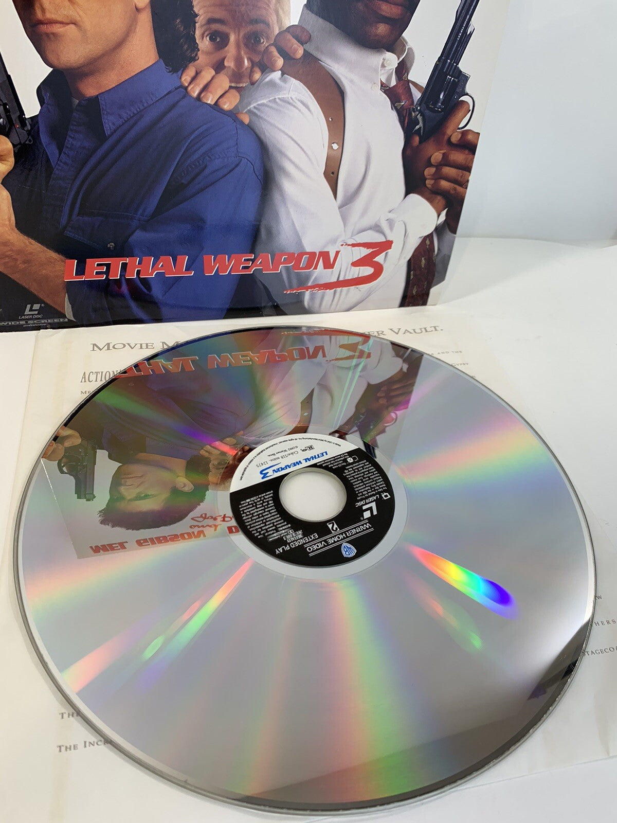 Lethal Weapon (Laserdisc Film Bundle) Lethal Weapon 2/3 - Tested