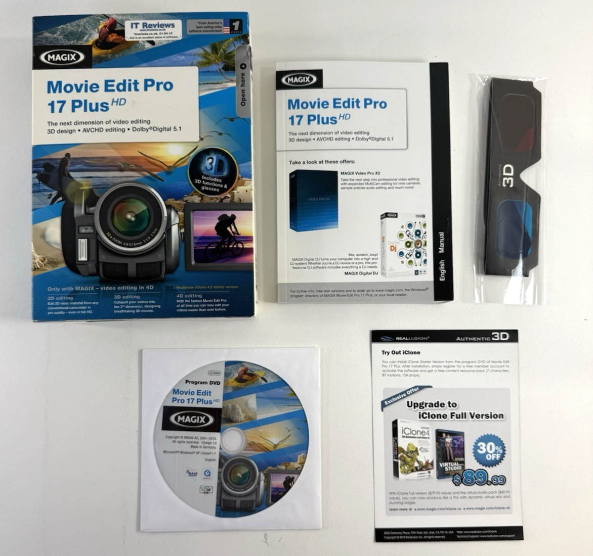 Magix 2010 Movie Edit Pro 17 Plus HD (PC DVD, Windows XP, Vista, 7)