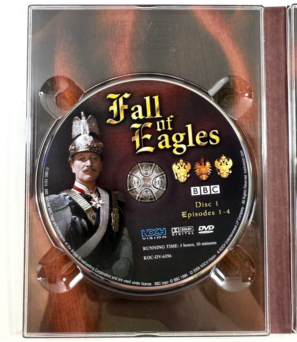 Fall of Eagles (DVD, 2006) Complete 1974 BBC Series 4-Disc Box Set - Tested