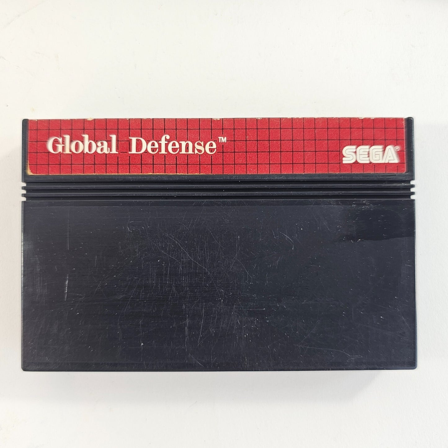 Global Defense (Sega Master System, 1987) Game and Case - Tested - Read